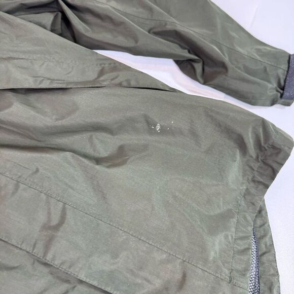 Frabil Jacket Men Medium Surge Rain Green Fishing Rain Waterproof Ful Zip Hooded - Picture 3 of 12